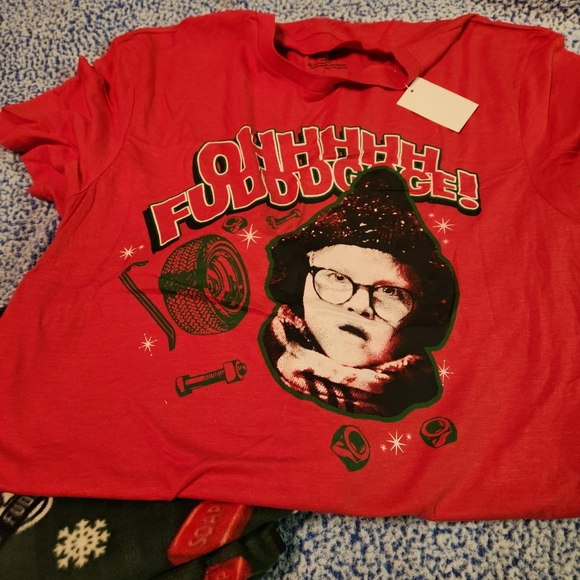 Christmas Story Movie PJ'S 'Oh Fudge' - Picture 3 of 8